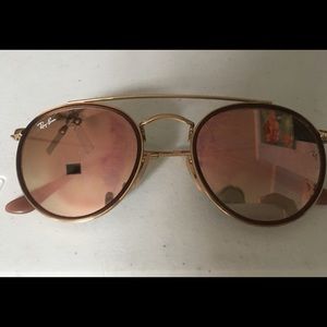 Round Double Bridge RayBan Sunglasses